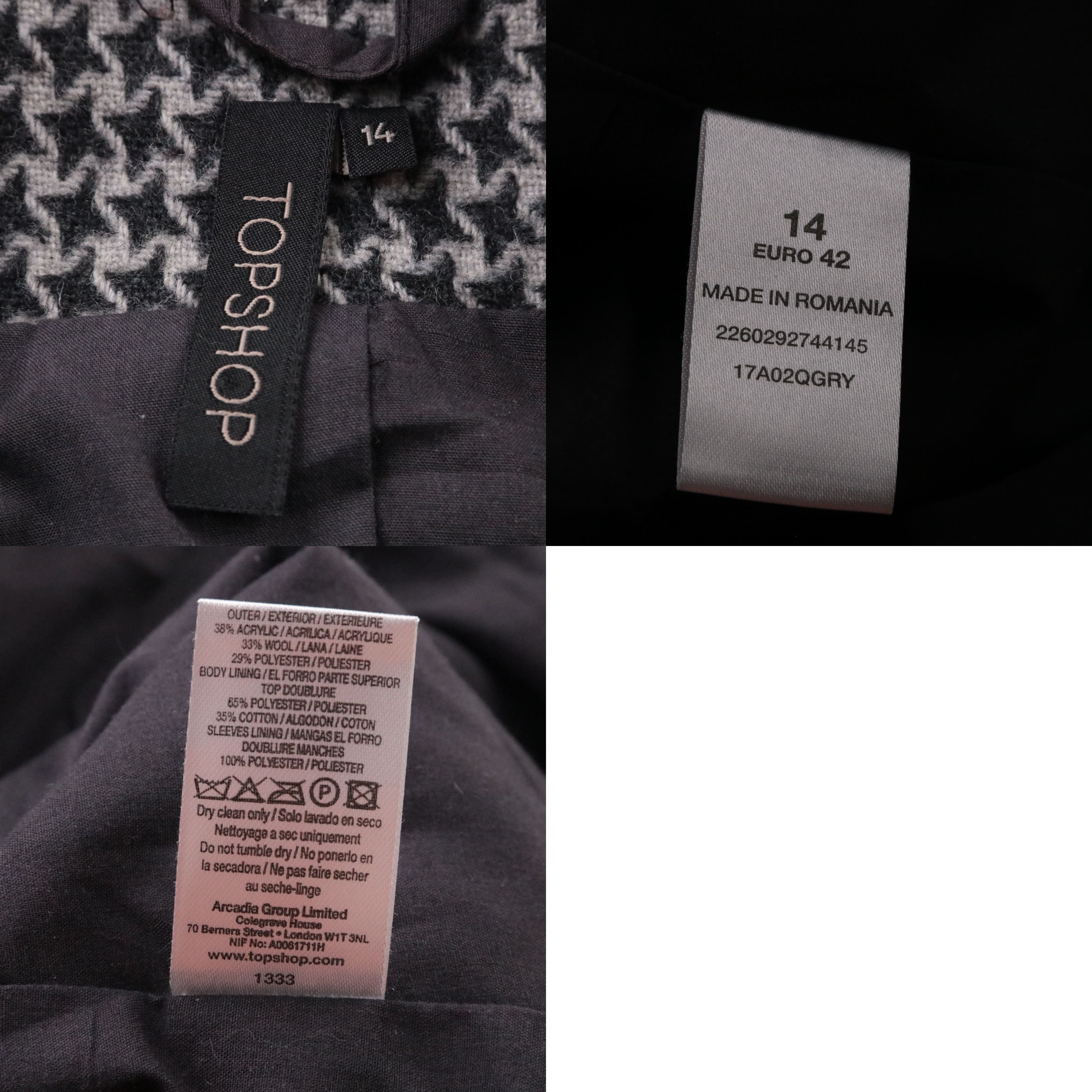 пальто Topshop