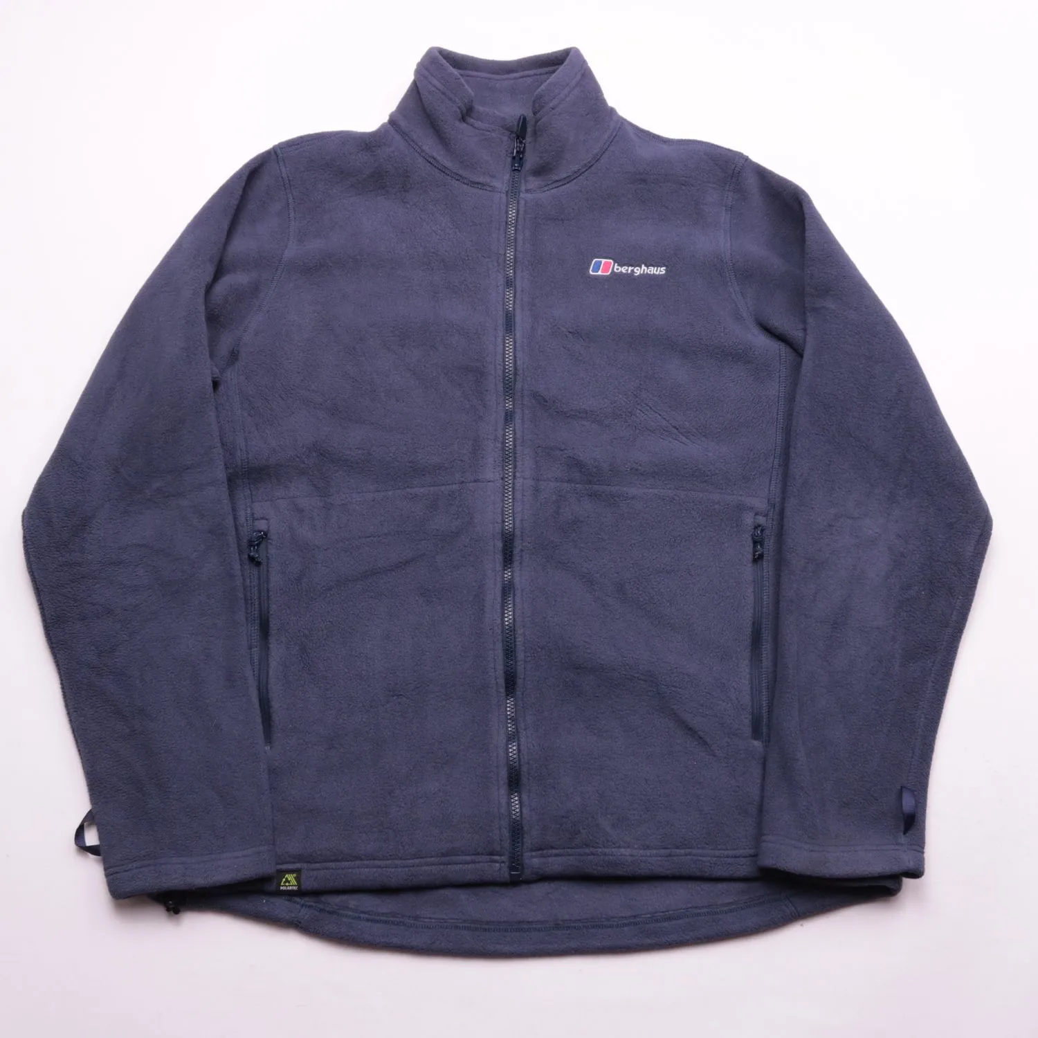 Тёмно-синяя флисовая кофта Berghaus на молнии, размер 54 (XL)